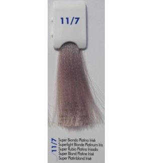 Tinta senza ammoniaca Super Biondo Platino Irisé 11/7 100 ML Bionic Inebrya Color - prodotti per parrucchieri - hairevolution...