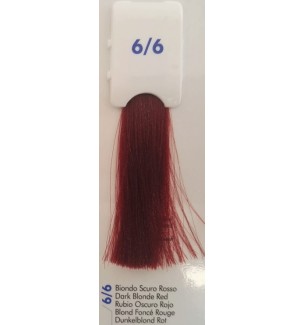 Tinta senza ammoniaca Biondo Scuro Rosso 6/6 100 ML Bionic Inebrya Color - prodotti per parrucchieri - hairevolution prodotti