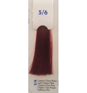 Tinta senza ammoniaca Castano Chiaro Rosso 5/6 100 ML Bionic Inebrya Color - prodotti per parrucchieri - hairevolution prodotti