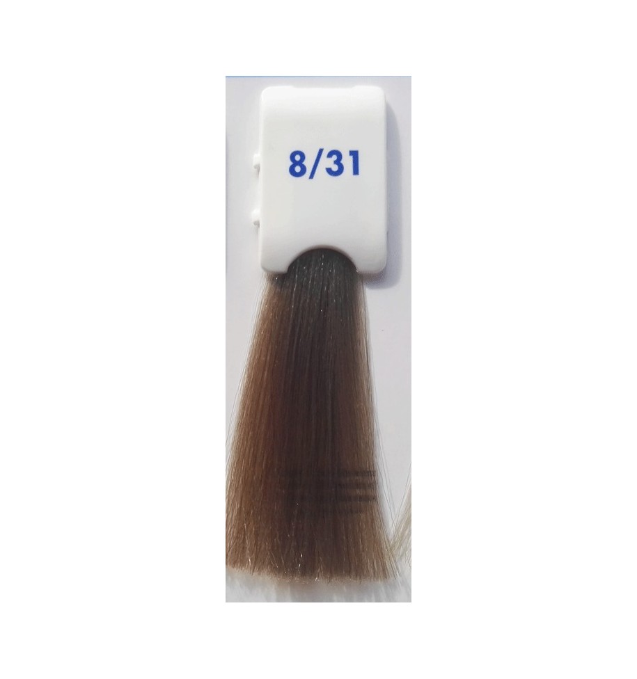 tinta senza ammoniaca biondo chiaro sabbia 8/31 100ml bionic inebrya color - prodotti per parrucchieri - hairevolution prodotti