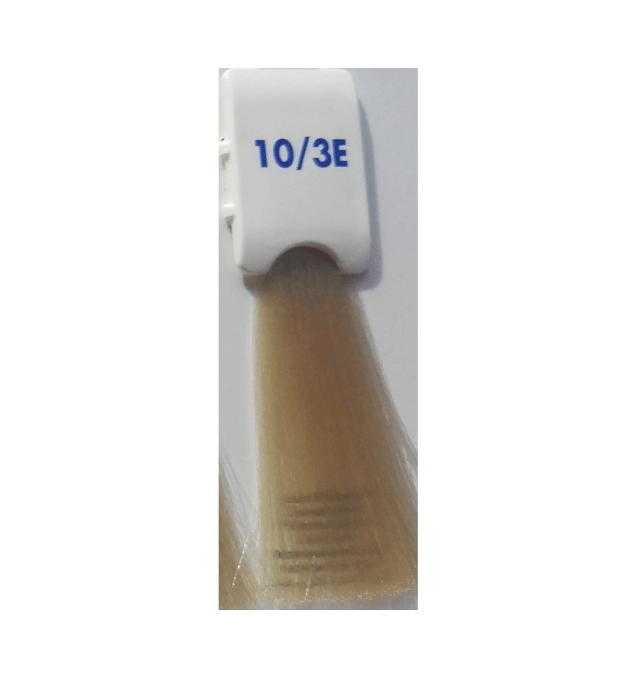 Tinta senza ammoniaca Biondo Platino Dorato Extra 10/3E 100 ml Bionic Inebrya Color - prodotti per parrucchieri - hairevoluti...