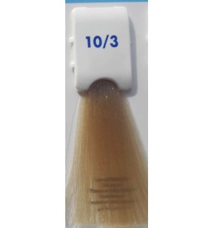 Tinta senza ammoniaca Biondo Platino Dorato 10/3 100 ml Bionic Inebrya Color - prodotti per parrucchieri - hairevolution prod...