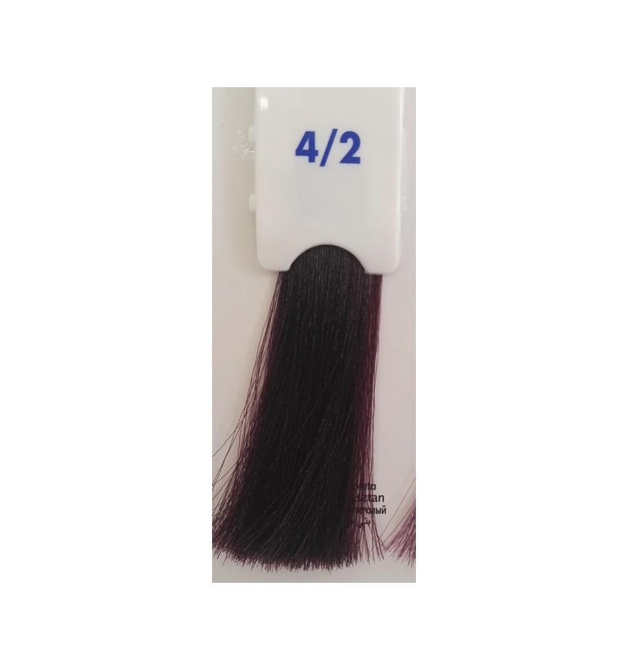 Tinta senza ammoniaca Castano Viola 4/2 100 ml Bionic Inebrya Color - prodotti per parrucchieri - hairevolution prodotti