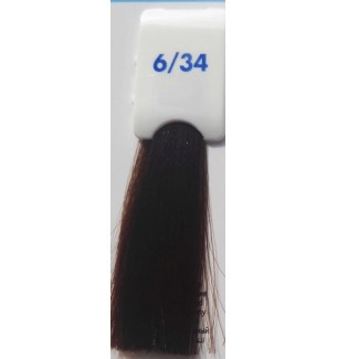 Tinta senza ammoniaca Biondo Scuro Dorato Rame 6/34 100 ML Bionic Inebrya Color - prodotti per parrucchieri - hairevolution p...