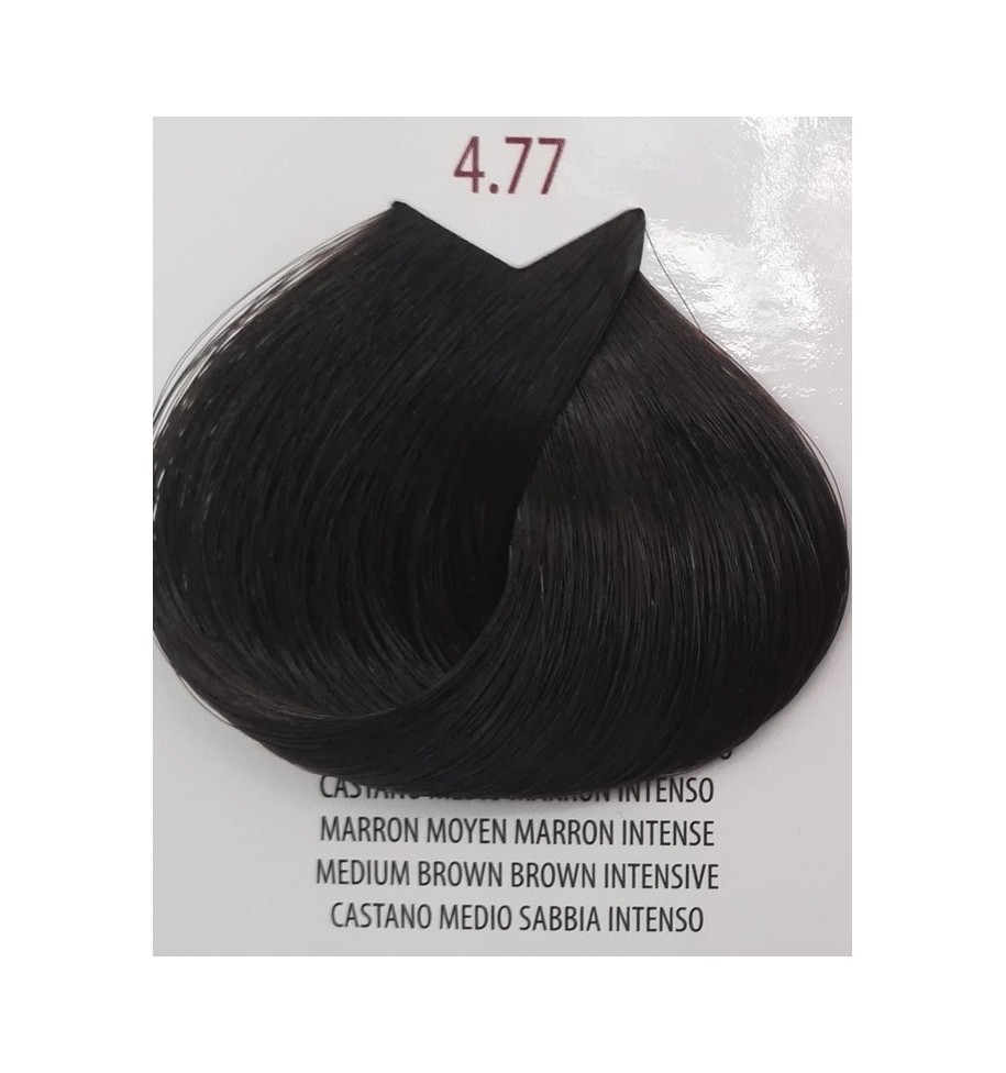 tinta per capelli castano medio sabbia intenso 4.77 life color plus 100 ml - prodotti per parrucchieri - hairevolution prodotti