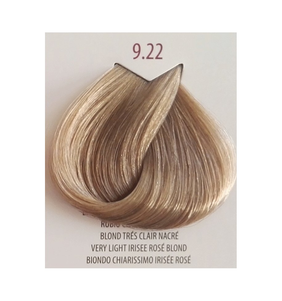 tinta biondo chiarissimo irisée rosé 9.22 life color plus 100 ml - prodotti per parrucchieri - hairevolution prodotti