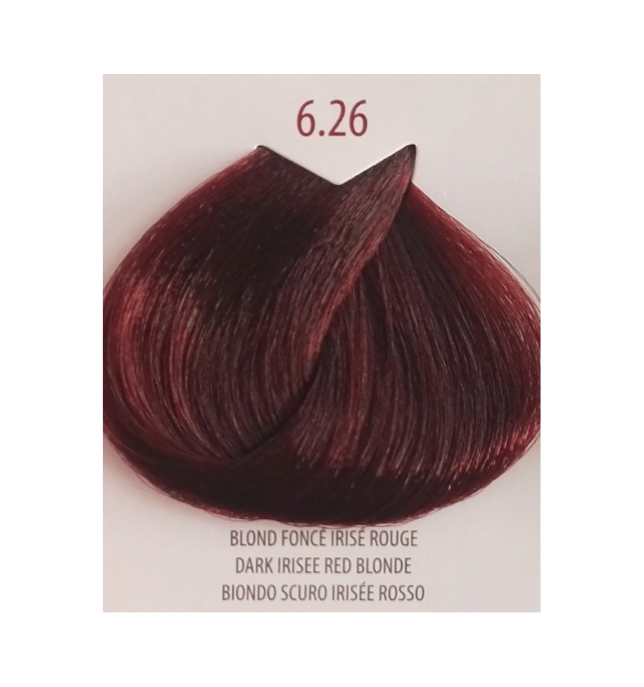 tinta biondo scuro irisée rosso 6.26 life color plus 100 ml - prodotti per parrucchieri - hairevolution prodotti