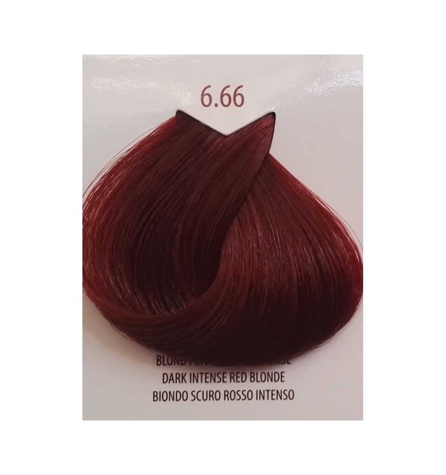 tinta biondo scuro rosso intenso 6.66 life color plus 100 ml - prodotti per parrucchieri - hairevolution prodotti