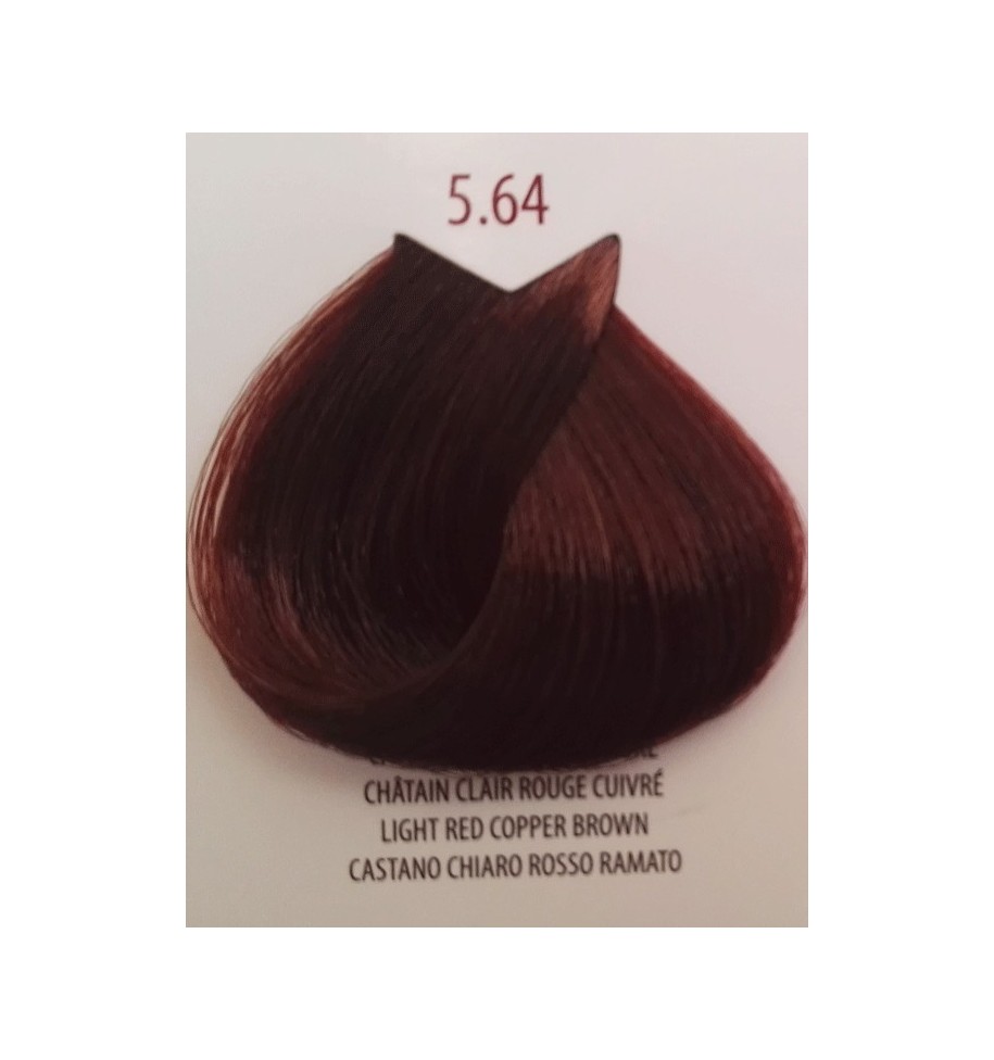 tinta castano chiaro rosso ramato 5.64 life color plus 100 ml - prodotti per parrucchieri - hairevolution prodotti