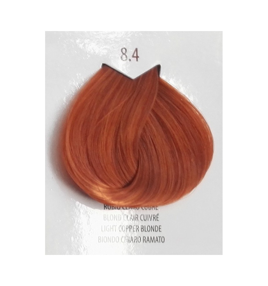 tinta biondo chiaro ramato 8.4 life color plus 100 ml - prodotti per parrucchieri - hairevolution prodotti