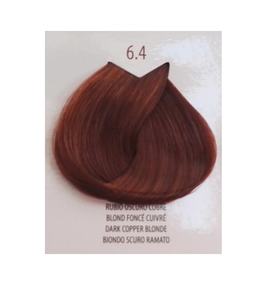 tinta biondo scuro ramato 6.4 life color plus 100 ml - prodotti per parrucchieri - hairevolution prodotti