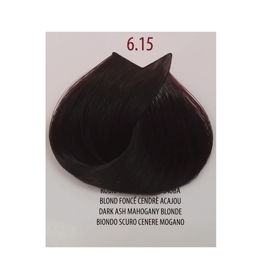 Tinta Biondo Scuro Cenere Mogano 6.15 Life Color Plus 100ml - prodotti per parrucchieri - hairevolution prodotti