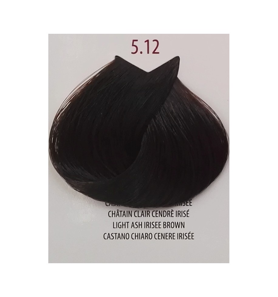 Tinta Castano Chiaro Cenere Irisée 5.12 Life Color Plus 100 ml - prodotti per parrucchieri - hairevolution prodotti