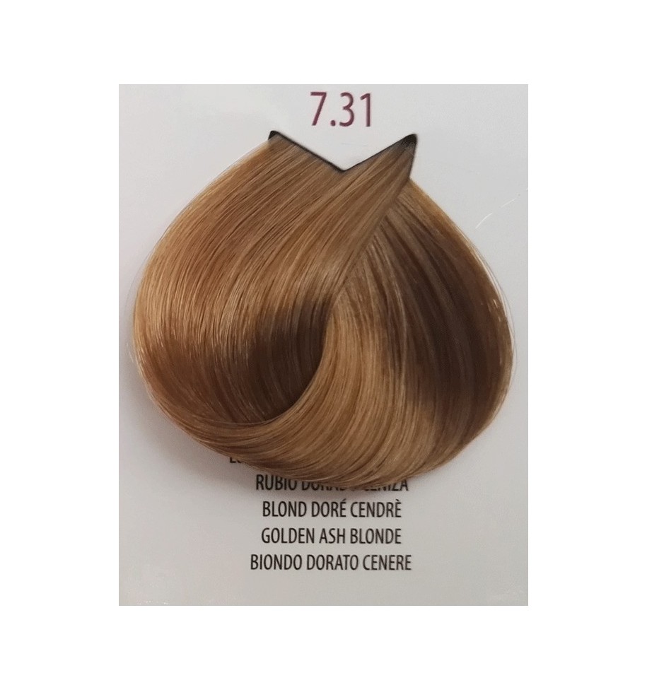 Tinta per capelli Biondo Dorato Cenere 7.31 Life Color Plus 100 ml - prodotti per parrucchieri - hairevolution prodotti