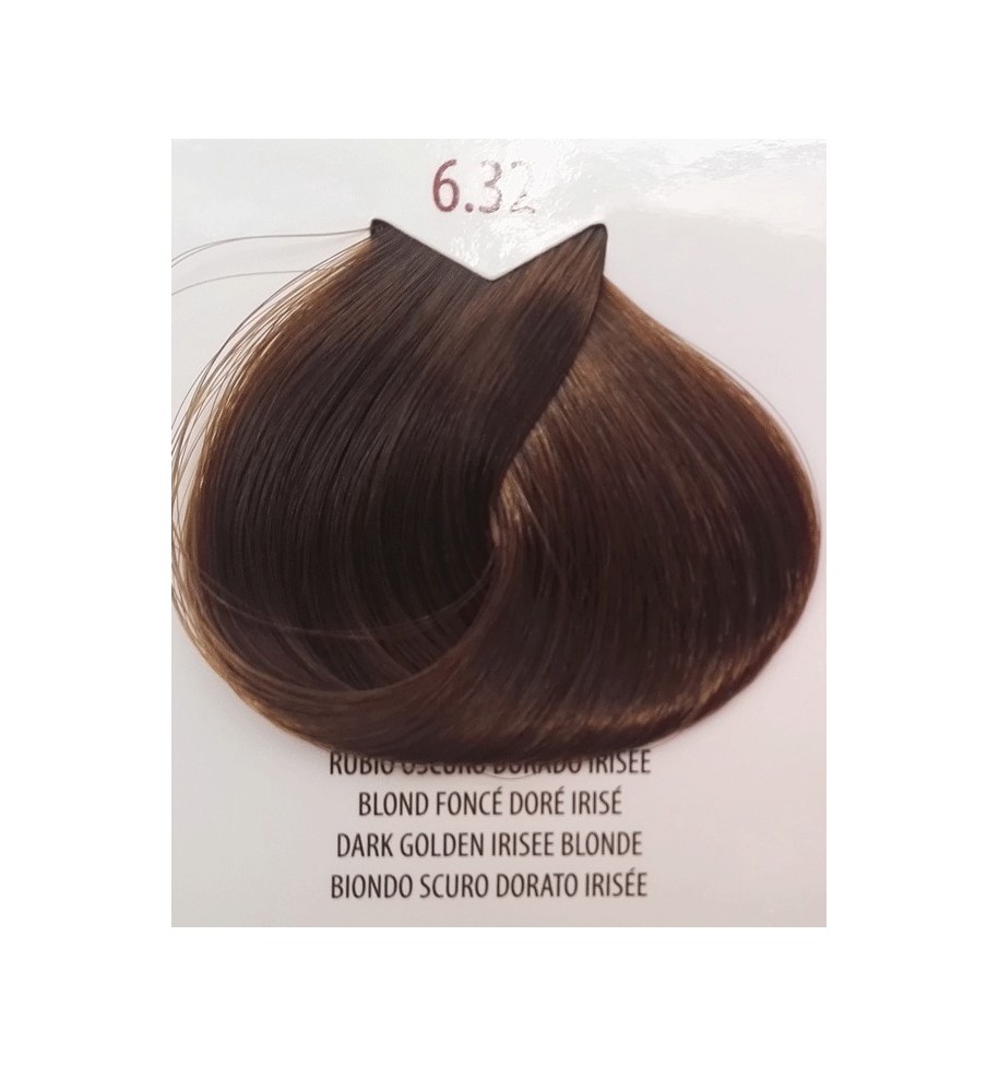 tinta per capelli biondo scuro dorato irisee 6.32 life color plus 100 ml - prodotti per parrucchieri - hairevolution prodotti