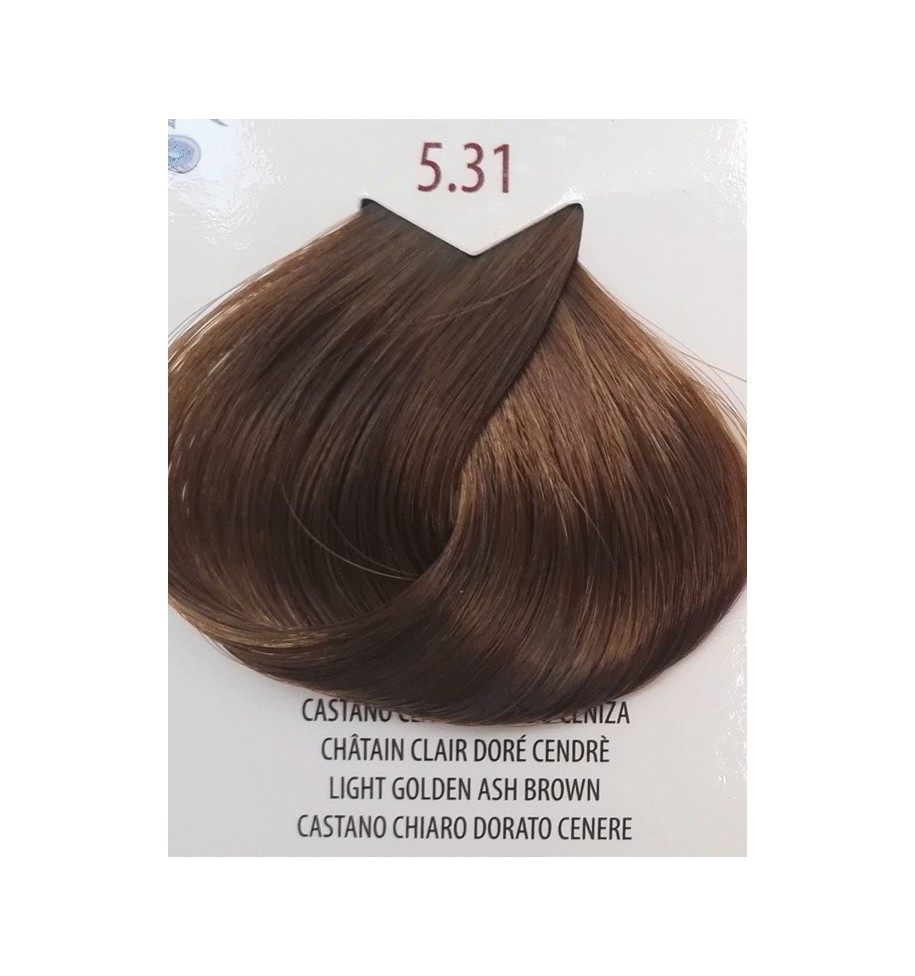 tinta per capelli castano chiaro dorato cenere 5.31 life color plus - prodotti per parrucchieri - hairevolution prodotti