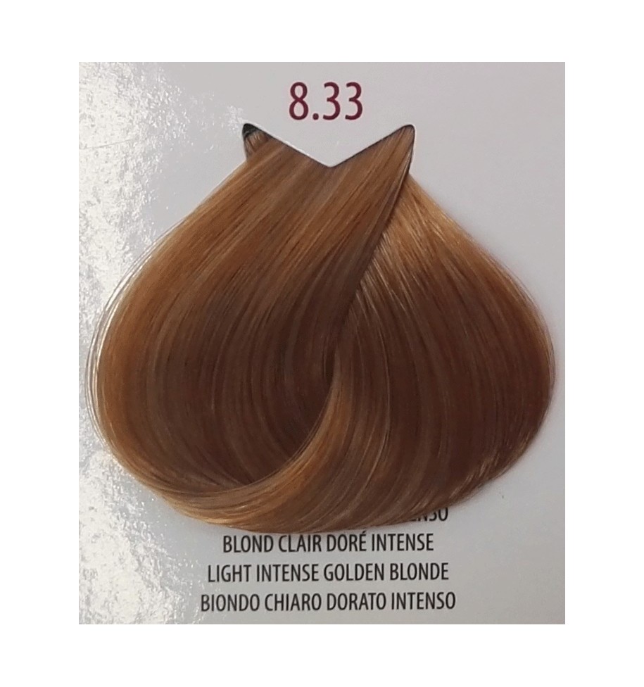 tinta biondo chiaro dorato intenso 8.33 life color plus 100 ml - prodotti per parrucchieri - hairevolution prodotti
