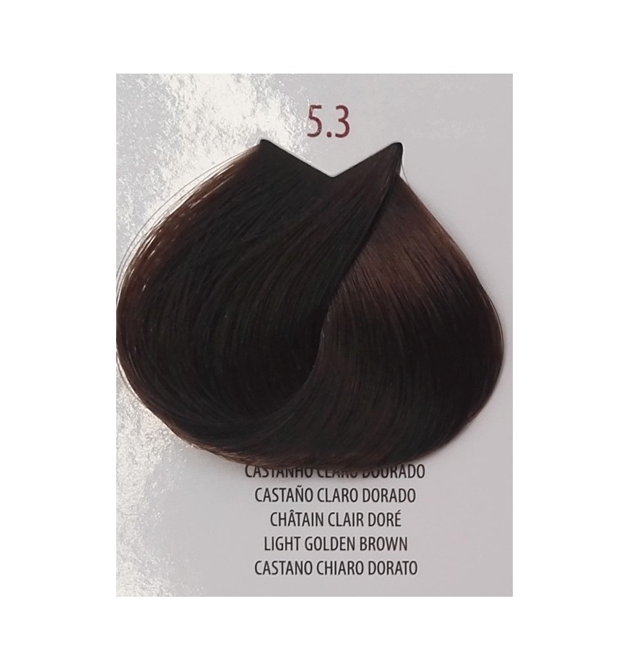 tinta castano chiaro dorato 5.3 life color plus 100 ml - prodotti per parrucchieri - hairevolution prodotti
