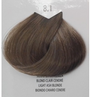 Tinta per capelli Biondo Chiaro Cenere 8.1 Life Color Plus 100 ML - prodotti per parrucchieri - hairevolution prodotti