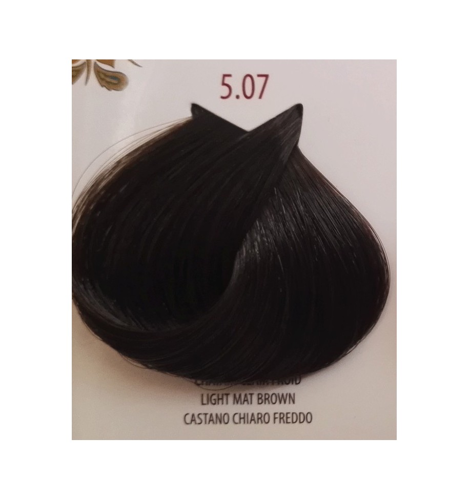 tinta per capelli castano chiaro freddo 5.07 life color plus 100 ml - prodotti per parrucchieri - hairevolution prodotti