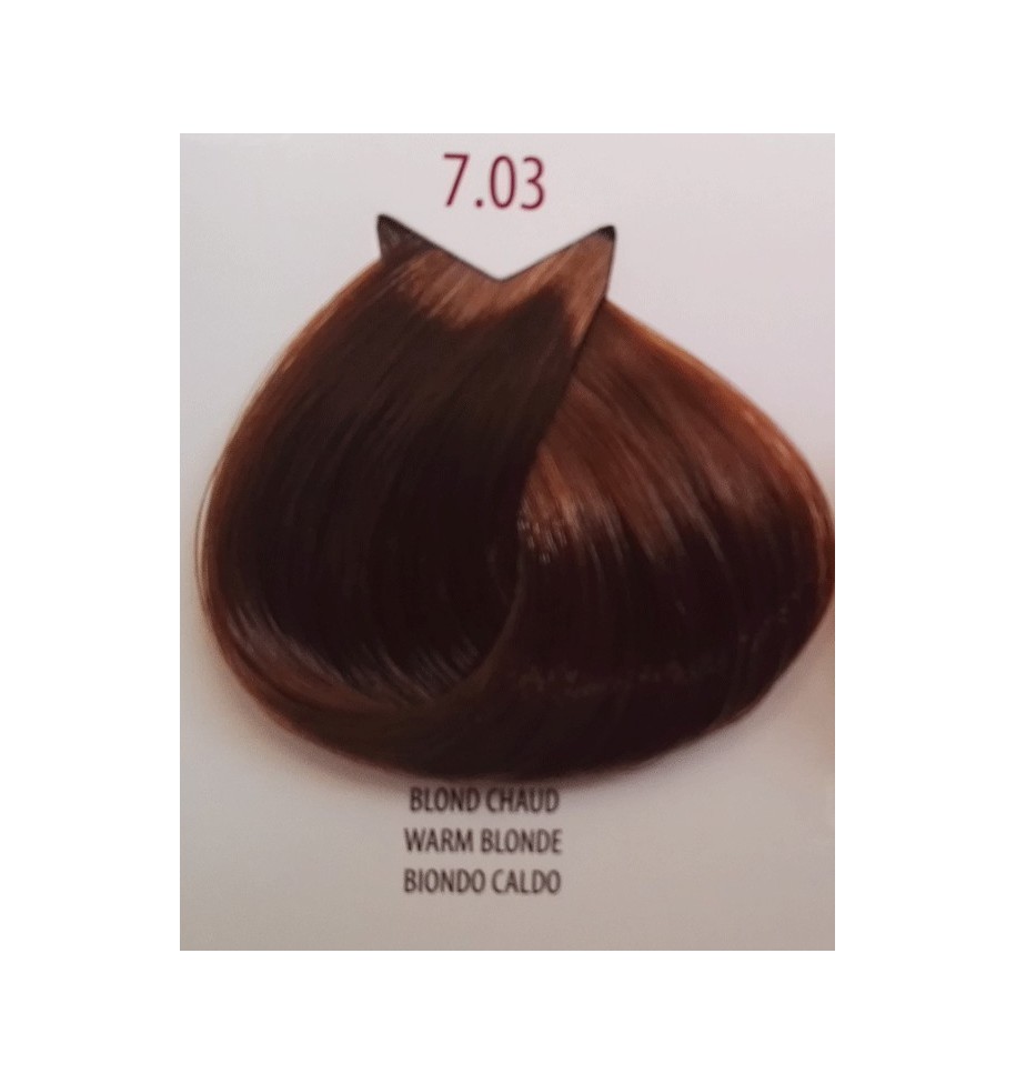 tinta per capelli biondo caldo 7.03 life color plus 100 ml - prodotti per parrucchieri - hairevolution prodotti