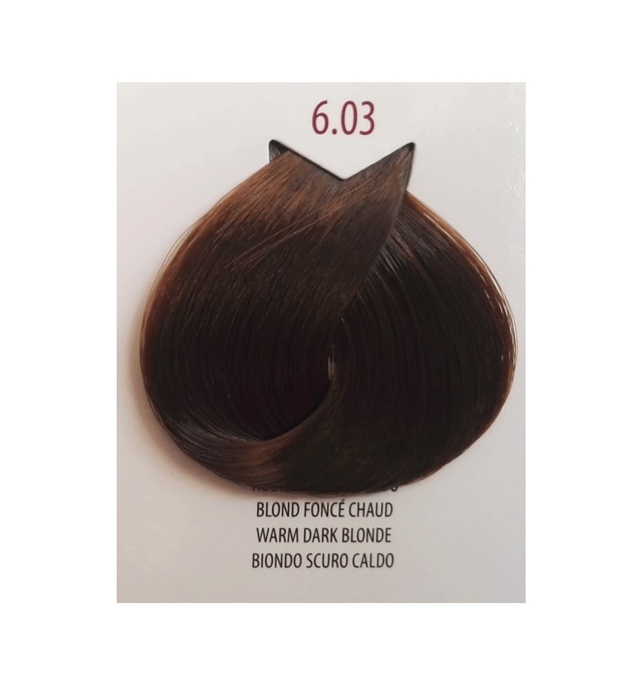 Tinta per capelli Biondo Scuro Caldo 6.03 Life Color Plus100 ML - prodotti per parrucchieri - hairevolution prodotti