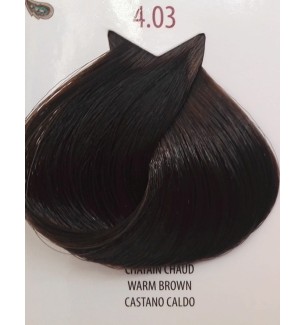Tinta per capelli Castano Caldo 4.03 Life Color Plus 100 ML - prodotti per parrucchieri - hairevolution prodotti