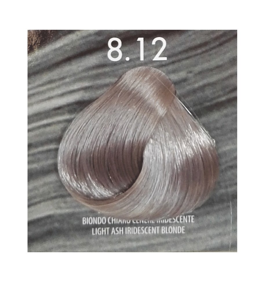 tinta per capelli biondo chiaro cenere iridescente 8.12 life color plus mineral 100 ml - prodotti per parrucchieri - hairevol...