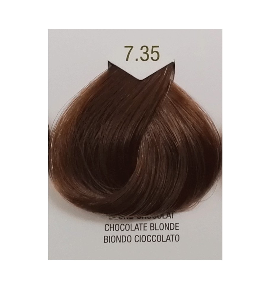 tinta senza ammoniaca per capelli biondo cioccolato 7.35 b.life color - prodotti per parrucchieri - hairevolution prodotti