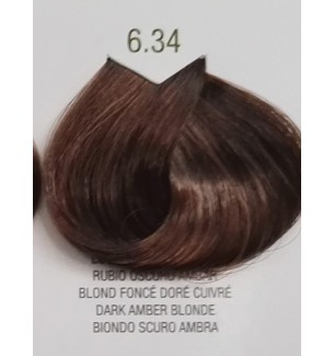 Tinta senza ammoniaca per capelli Biondo Scuro Ambra 6.34 B.Life Color - prodotti per parrucchieri - hairevolution prodotti
