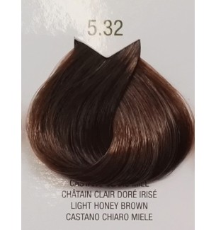 Tinta senza ammoniaca per capelli Castano Chiaro Miele 5.32 B.Life Color - prodotti per parrucchieri - hairevolution prodotti