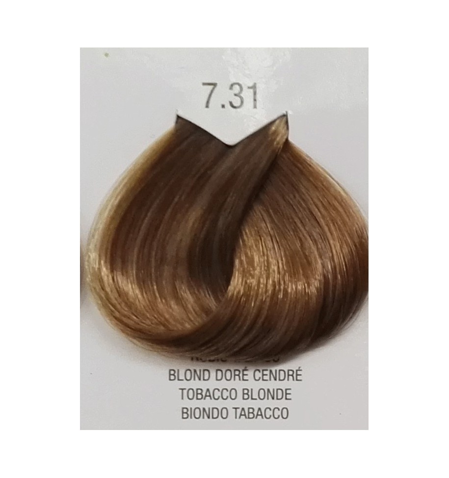 tinta senza ammoniaca per capelli biondo tabacco 7.31 b.life color - prodotti per parrucchieri - hairevolution prodotti