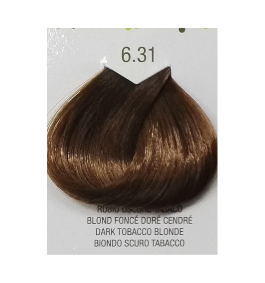tinta senza ammoniaca per capelli biondo scuro tabacco 6.31 b.life color - prodotti per parrucchieri - hairevolution prodotti