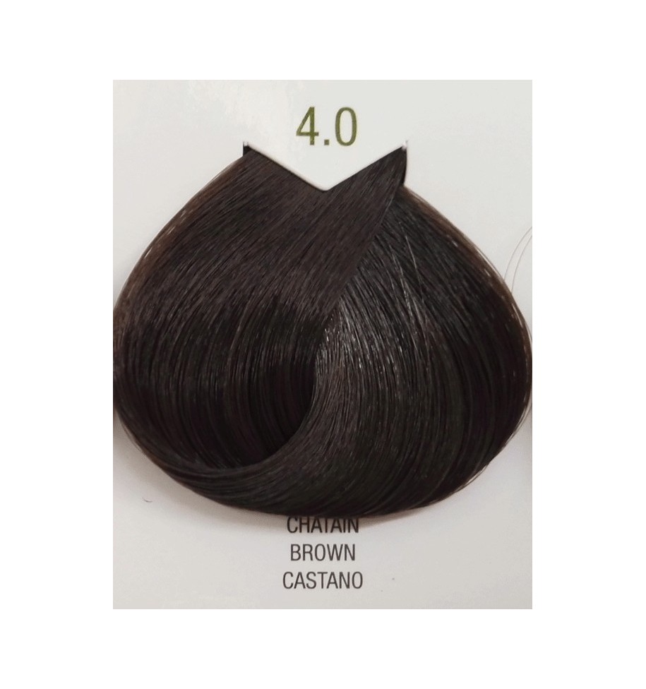 Tinta senza ammoniaca Castano 4.0 B.Life Color 100 ML - prodotti per parrucchieri - hairevolution prodotti