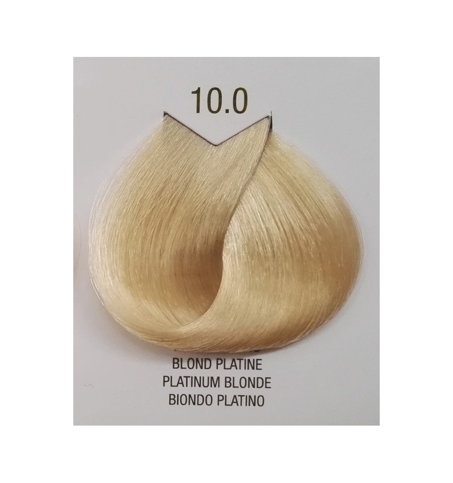 tinta senza ammoniaca biondo platino 10.0 b.life color 100 ml - prodotti per parrucchieri - hairevolution prodotti