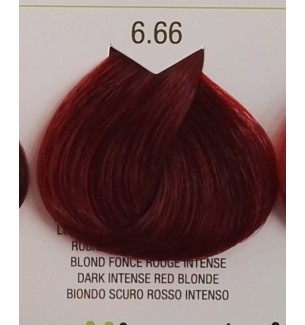 Tinta senza ammoniaca Biondo Scuro Rosso Intenso 6.66 B.Life Color 100 ML - prodotti per parrucchieri - hairevolution prodotti