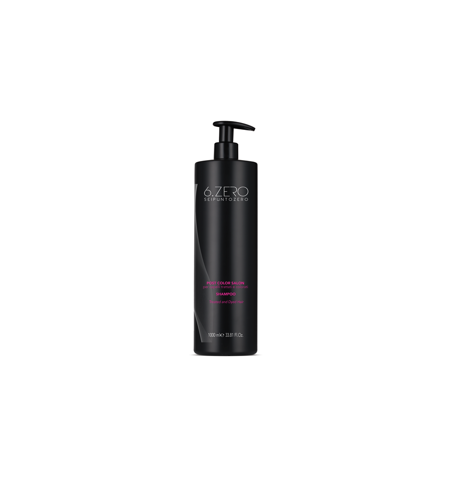 shampoo per capelli colorati e trattati color salon 1000ml 6.zero - prodotti per parrucchieri - hairevolution prodotti