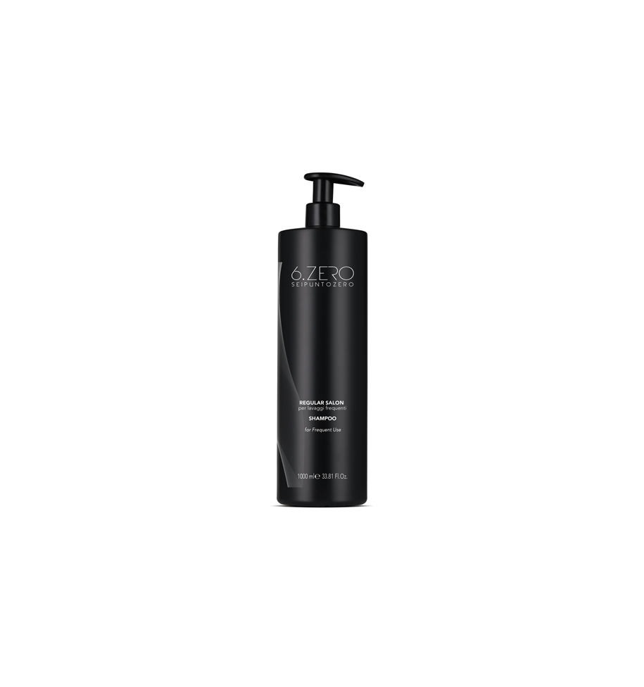 shampoo per uso frequente regular salon 1000ml 6.zero - prodotti per parrucchieri - hairevolution prodotti