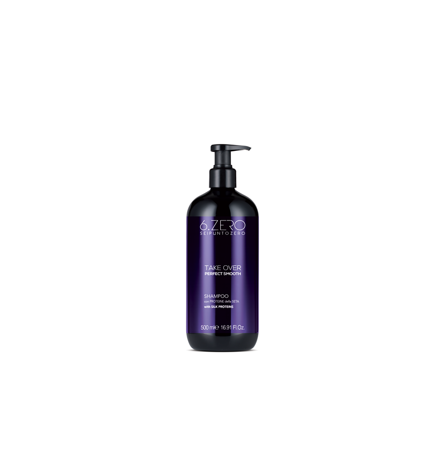 Shampoo Per Capelli Lisci ed Indisciplinati 6.Zero 500ml - prodotti per parrucchieri - hairevolution prodotti