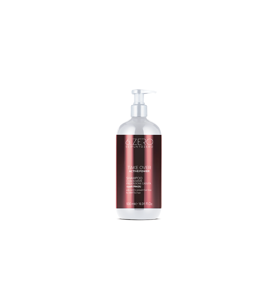 shampoo coadiuvante prevenzione caduta 6.zero 500ml - prodotti per parrucchieri - hairevolution prodotti
