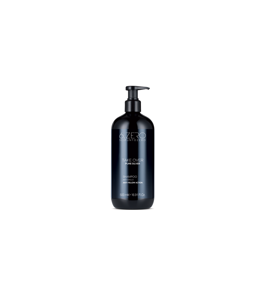 Shampoo antigiallo 500ml 6.zero - prodotti per parrucchieri - hairevolution prodotti