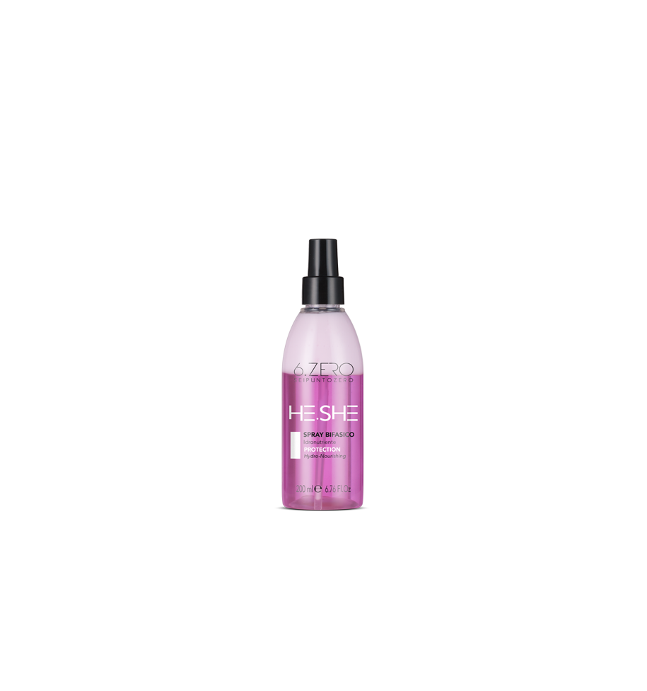 spray bifasico idronutriente 6.zero 200ml - prodotti per parrucchieri - hairevolution prodotti