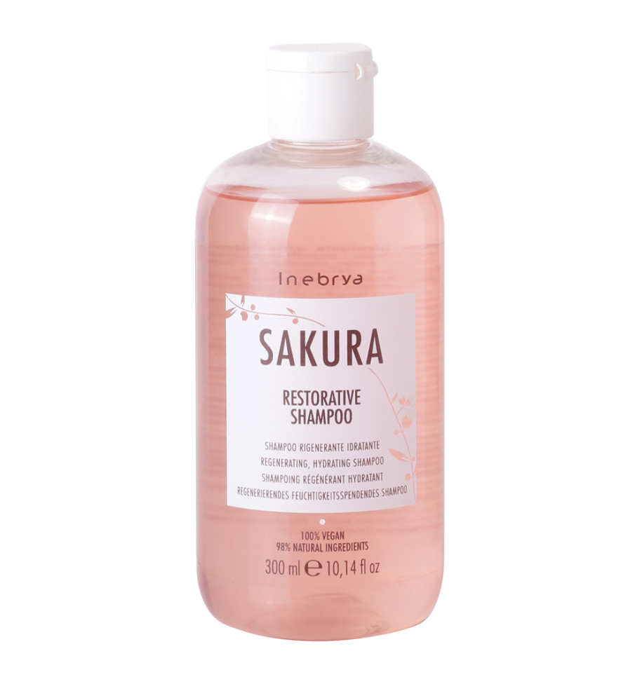 shampoo sakura 300ml inebrya - prodotti per parrucchieri - hairevolution prodotti