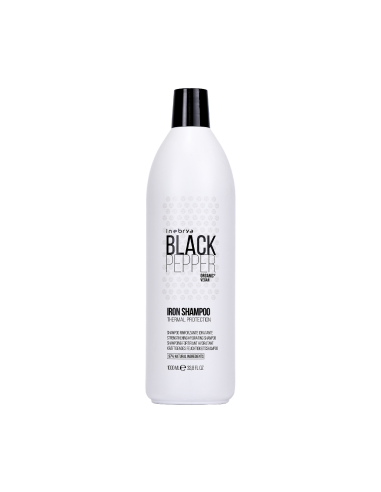F.P. BLACK PEPPER IRON SHAMPOO TERMOPROTETTIVO 1000ML INEBRYA - prodotti per parrucchieri - hairevolution prodotti