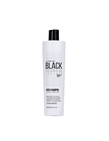 F.P. BLACK PEPPER IRON SHAMPOO TERMOPROTETTIVO 300ML INEBRYA - prodotti per parrucchieri - hairevolution prodotti
