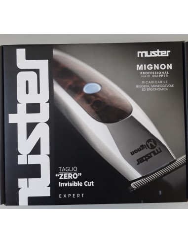 Tosatrice mini taglio zero invisible cut muster&dikson - prodotti per parrucchieri - hairevolution prodotti