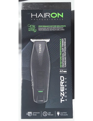 REGOLABARBA T-ZERO ADVANCE HAIRON AXIMA - prodotti per parrucchieri - hairevolution prodotti