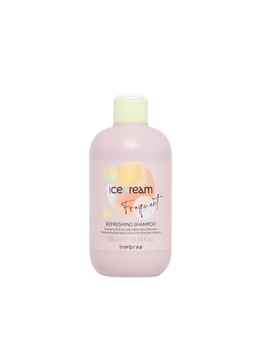 Frequent shampoo rinfrescante alla menta 300ml inebrya - prodotti per parrucchieri - hairevolution prodotti
