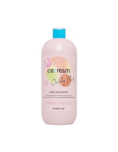 Curly plus shampoo idratante per capelli ricci 1000ml inebrya - prodotti per parrucchieri - hairevolution prodotti