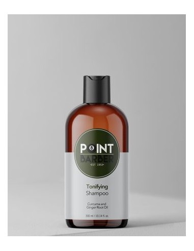 Shampoo tonificante alla curcuma point barber 300ml farmagan - prodotti per parrucchieri - hairevolution prodotti